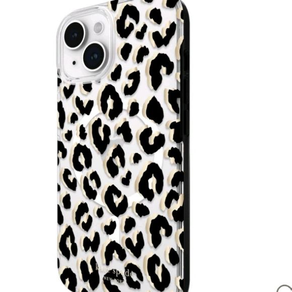 Kate Spade Apple IPhone Mag Safe Case- City Leopord - Picture 4 of 8